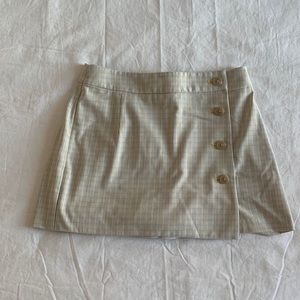 cute yellow shorts-skirt